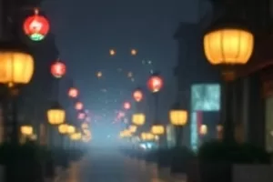 《琥珀色的午后》封面，老式客厅里的琥珀色窗帘与阳光