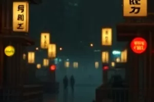 《铁皮月亮》封面，屋顶上生锈的铁皮与一轮圆月